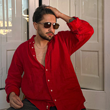 Babilònia · gafas de sol con patillas de madera - Barlovento de Biar