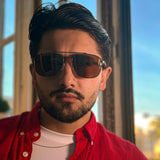 Babilònia · gafas de sol con patillas de madera - Barlovento de Biar