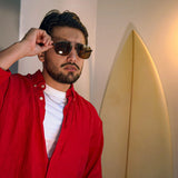 Babilònia · gafas de sol con patillas de madera - Barlovento de Biar