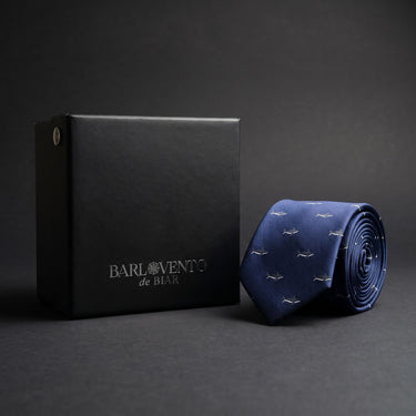 Baleias · gravata azul 