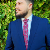 Beaujolais · corbata con estampado paisley - Barlovento de Biar