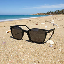 Benissero · gafas de sol negras de tacto suave