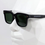 Boadella · gafas de sol rectangulares negras con lentes verdes - Barlovento de Biar