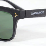 Boadella · gafas de sol rectangulares negras con lentes verdes - Barlovento de Biar