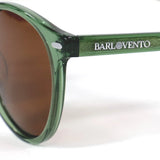 Bolonia · gafas de sol redondas de cristal verde con lentes marrones - Barlovento de Biar