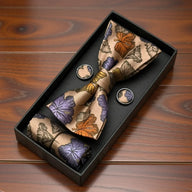 Bostón · conjunto de pajarita marrón