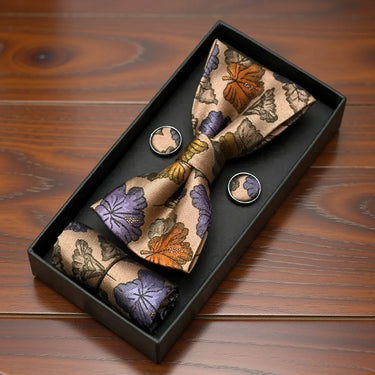 Bostón · conjunto de pajarita marrón