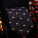 Cake · corbata de pudín de Navidad azul - Barlovento de Biar