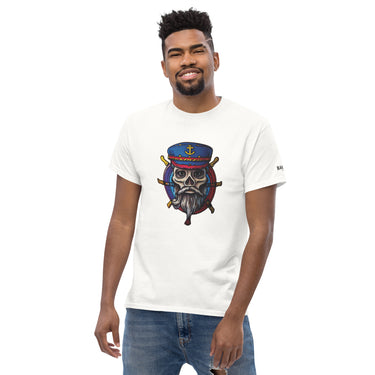 Calavera de marinero en color blanco - Barlovento de Biar
