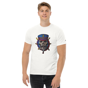 Calavera de marinero en color blanco - Barlovento de Biar