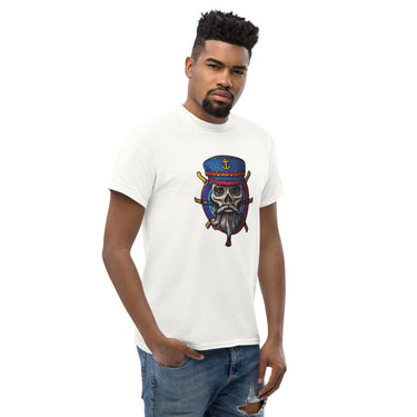 Calavera de marinero en color blanco - Barlovento de Biar