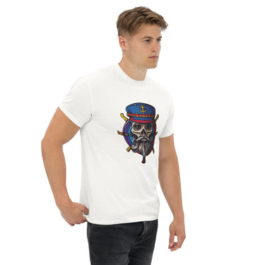 Calavera de marinero en color blanco - Barlovento de Biar