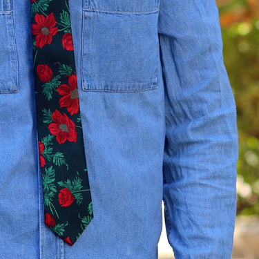 Calibrachoas · gravata de designer