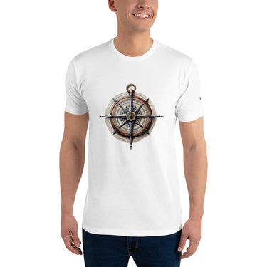 Camiseta muscle Compass en color blanco - Barlovento de Biar