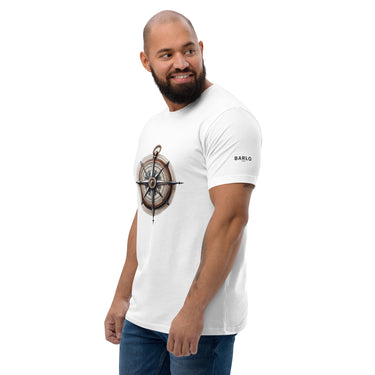 Camiseta muscle Compass en color blanco - Barlovento de Biar