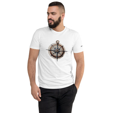 Camiseta muscle Compass en color blanco - Barlovento de Biar