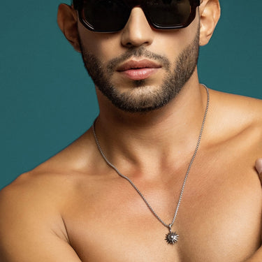 Collar Solie  · Collar cadena con abalorio de sol