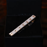 Condor · pasador de corbata blanco con diamantes simulados - Barlovento de Biar