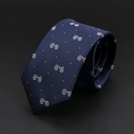 Conjunto de regalo de corbata y gemelos para ciclistas - Barlovento de Biar