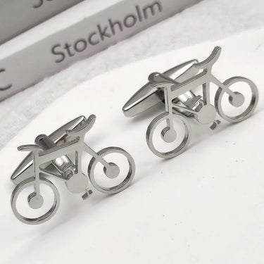 Conjunto de regalo de corbata y gemelos para ciclistas - Barlovento de Biar