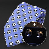 Conjunto de regalo de corbata y gemelos para futbolistas - Barlovento de Biar