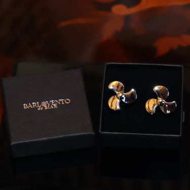 Conjunto de regalo de corbata y gemelos para marineros - Barlovento de Biar