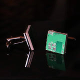 Conjunto de regalo de corbata y gemelos para nerds - Barlovento de Biar