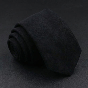 Dala · corbata negra suave