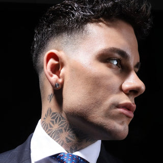 Pendiente Eclif · Pendiente con brillo Plata De Ley 925 (x1)