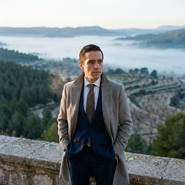 Scotland · brown wool tie 