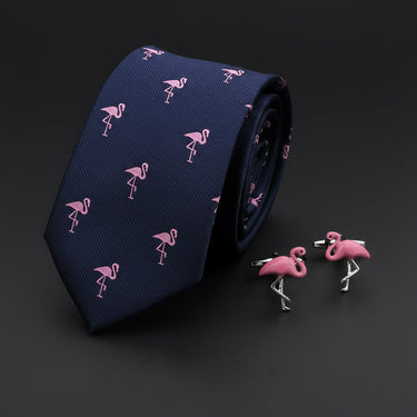 Conjunto de regalo de corbata y gemelos para caballeros fabulosos