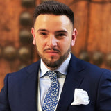 Flores · corbata de diseño - Barlovento de Biar