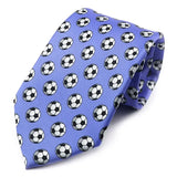 Futbol · corbata azul para los fanáticos del fútbol - Barlovento de Biar