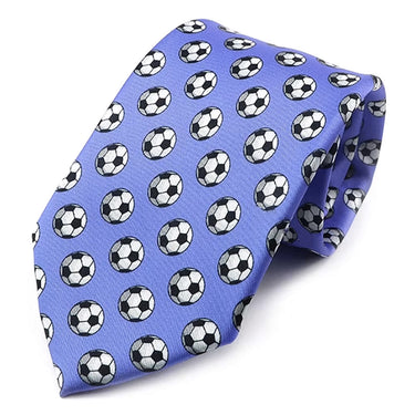 Futbol · corbata azul para los fanáticos del fútbol - Barlovento de Biar