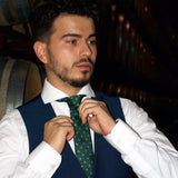 Gardenias · corbata floral verde - Barlovento de Biar