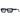 Genovenses · gafas de sol negras llamativas con lentes azul