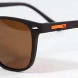 Granadella · gafas de sol marrones con detalles en naranja - Barlovento de Biar