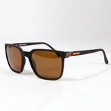 Fornells · gafas de sol marrones con detalles en naranja - Barlovento de Biar