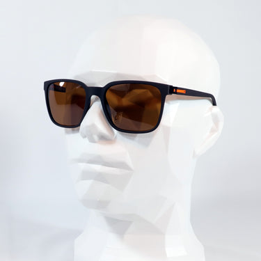 Fornells · gafas de sol marrones con detalles en naranja - Barlovento de Biar