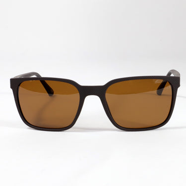 Fornells · gafas de sol marrones con detalles en naranja - Barlovento de Biar