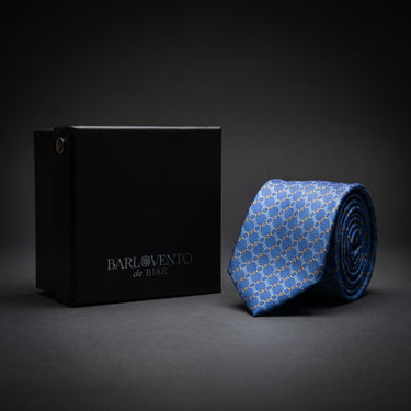 Grenoble · Gravata azul estilo italiano