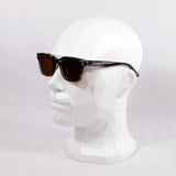 Illetes · gafas de sol de color marrón grisáceo cristalino con lentes marrones - Barlovento de Biar