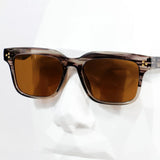 Illetes · gafas de sol de color marrón grisáceo cristalino con lentes marrones - Barlovento de Biar