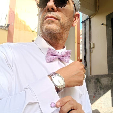 Las Vegas · conjunto de pajarita rosa