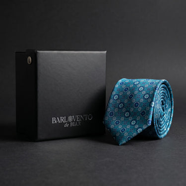 Lollove · Gravata azul estilo italiano