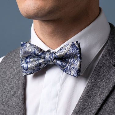 Los Ángeles · conjunto de pajarita azul Paisley