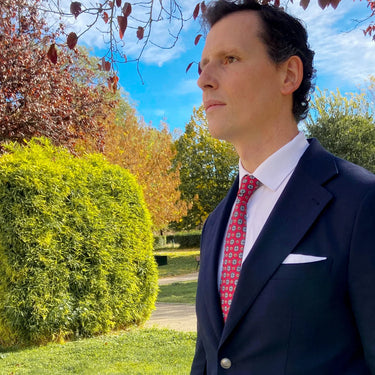 Manarola · gravata vermelha estilo italiano