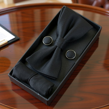 Manhattan · conjunto de pajarita negro