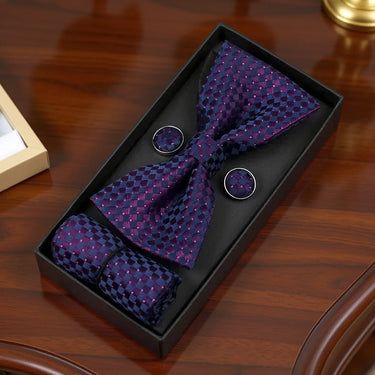 Menfis · conjunto de pajarita morada