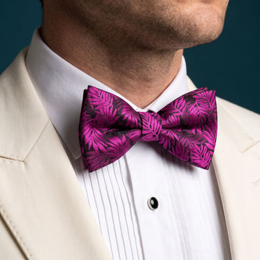 Miami · Tropical Pink Bow Tie Set
